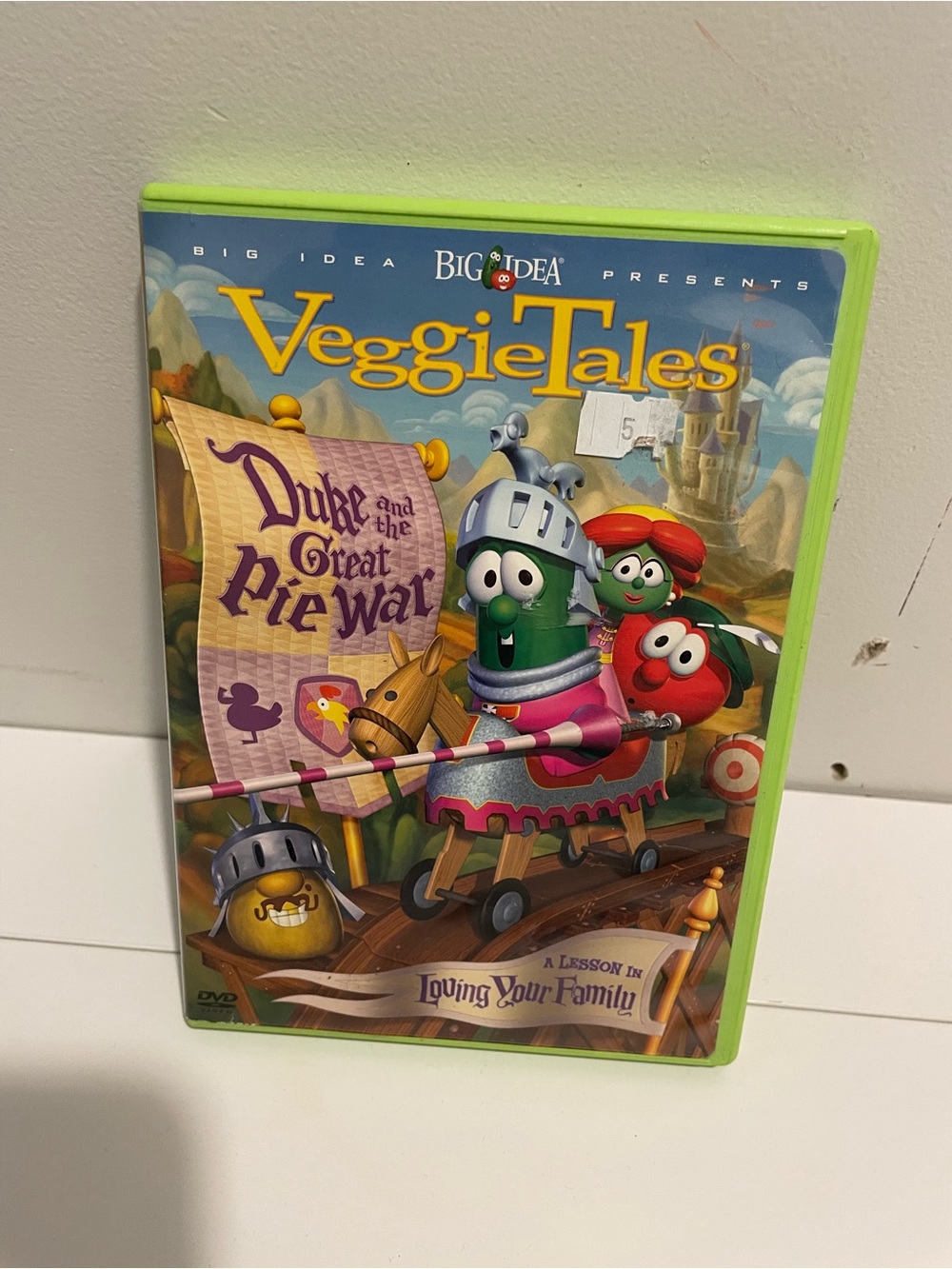Veggie Tales The Duke and the Great Pie War DVD